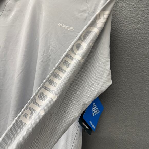 Columbia PFG Hoodie Womens Small Gray Tidal Deflector UPF 50+ Omni Shade NEW - Picture 6 of 9